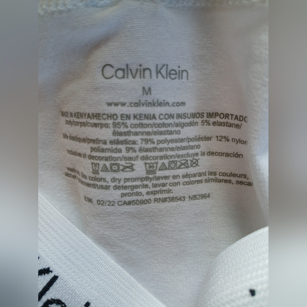 Calvin Klein Underwear White Boxer Briefs - Picture 3 of 3